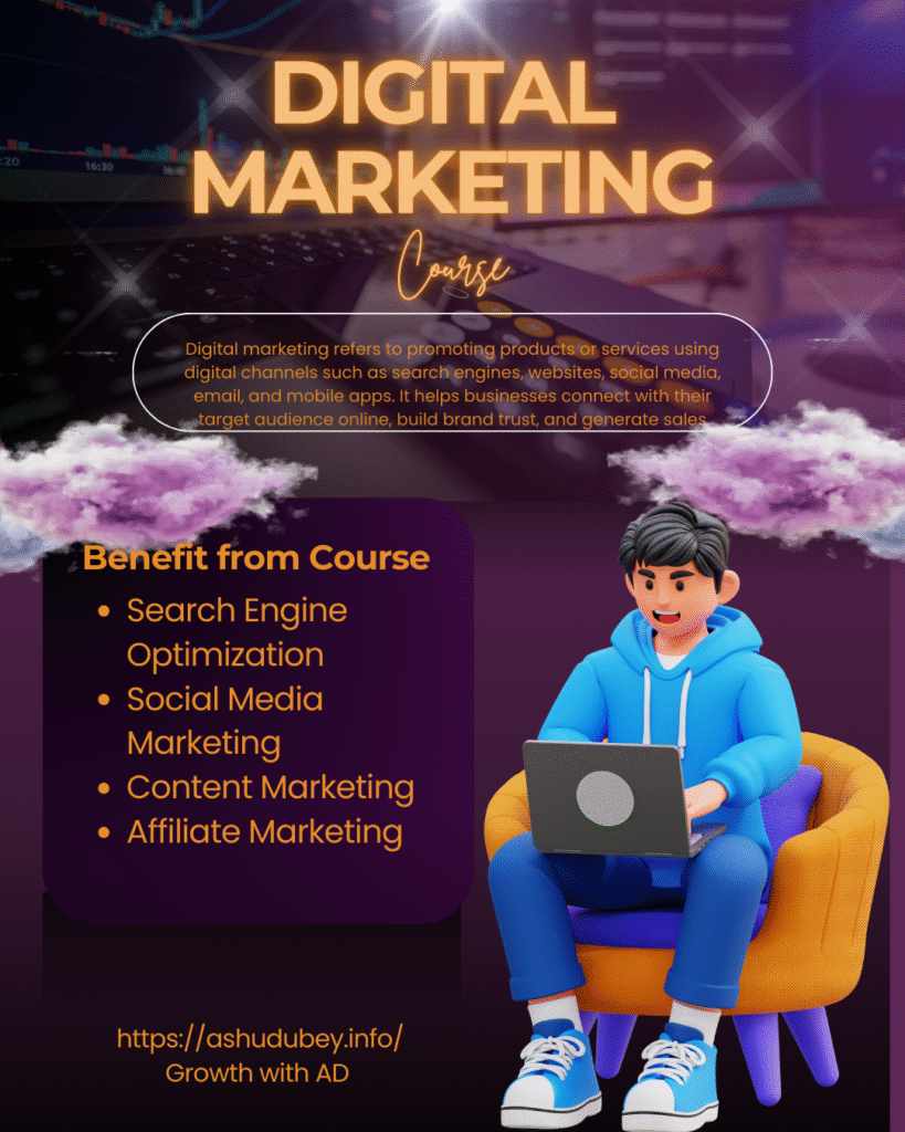what is digital marketing ASHU DUBEY